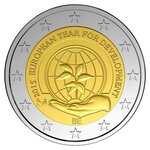 Pièce de monnaie 2 euro commémorative Belgique 2015 BE – Année européenne du développement