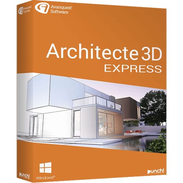 Architecte 3d express - licence perpétuelle - 1 poste - a télécharger