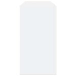 vidaXL Armoire d'évier blanc 90x29x55 cm bois d'ingénierie