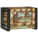 vidaXL Coffre de rangement 60 x 40 x 41 cm en bois récupéré