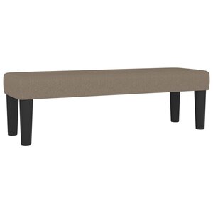 Banc banquette 100 x 30 x 30 cm tissu taupe 02_0010476