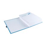 Chemise à dos extensible N'CLIP, A4, bleu EXACOMPTA