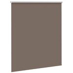 vidaXL Store enrouleur occultant café 135x150cm largeur du tissu