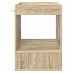 vidaXL Table d'appoint Chêne Sonoma 40 x 40 x 56 cm Bois d'ingénierie