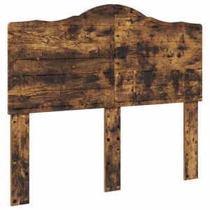 vidaXL Tête de lit Chêne fumé 135 cm Bois d'ingénierie