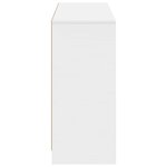 vidaXL Buffet Blanc 102 x 32 x 73 5 cm