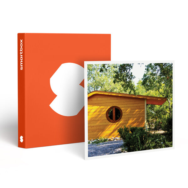 SMARTBOX - Coffret Cadeau 2 jours insolites en famille dans une cabane avec spa et panier gourmand en Ardèche -  Séjour
