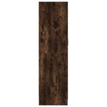 vidaXL Garde-robe Chêne fumé 82 5x51 5x180 cm Bois d'ingénierie
