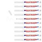 Marqueur Spécial Radiologie 8010 Blanc Pointe Fine 0 8 mm x 10 EDDING