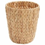 vidaXL Bacs à papier 2 Pièces Naturel 26 x 26 x 29 cm Jacinthe d'eau