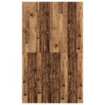 vidaXL Cadre de lit avec rangement Bois Ancien 120 x 190 cm