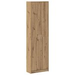 vidaXL Armoire Chêne artisanal 55 x 25 x 189 cm Bois d'ingénierie