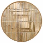 vidaXL Table de Jardin Naturel 80 x 70 cm Bambou