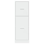vidaXL Armoire d'apothicaire blanc 40x41x118 cm bois d'ingénierie