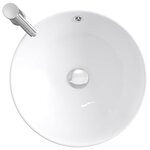 vidaXL Lavabo de salle de bains Chrome 44 x 44 x 16 cm métal
