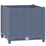 vidaXL Lit surélevé 40x40x38 cm Polypropylène