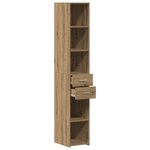 vidaXL Haut Armoire avec tiroir chêne artisanal 30 x 42.5 x 185 cm