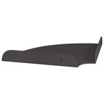 vidaXL Étagère flottante avec étagère 4 Pièces Noir 18 x 18 x 2 cm