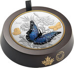 Monnaie BLUE BUTTERFLY Murano 1/2 Kg Kilo Argent 125$ Canada 2026
