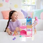 Mattel JFX93 - Barbie - Poupée et ensemble pour clinique vétérinaire