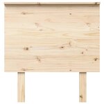vidaXL Tête de lit 79x6x82 5 cm Bois massif de pin