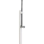 Vidaxl douche de jardin blanc bois