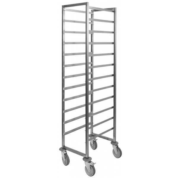 Echelle pâtissière 600 x 400 - 12 à 20 niveaux - combisteel -  - inox16 niveaux 460x600x1700mm