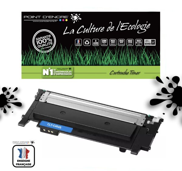 CLT-C404S - CYAN - Grande capacité
