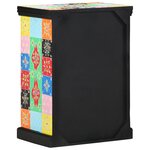 Table console vidaXL Multicolore 50x30x75 cm en bois de mangue massif