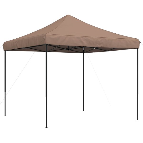 vidaXL Tente de fête Marron 292 x 292 x 315 cm Tissu Oxford