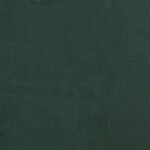 vidaXL Cadre de lit à ressorts vert foncé 100x200 cm velours