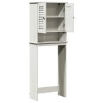 vidaXL Armoire de toilette avec étagère VIGO Blanc 60 x 27 x 161 cm
