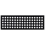 vidaXL Marches d'escalier 10 Pièces 25x75 cm caoutchouc