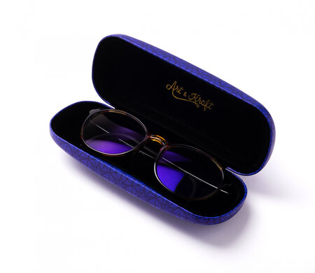 Boite store à lunettes