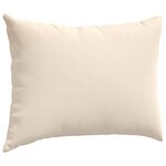 vidaXL Coussins de canapé 2 Pièces Beige 70 x 50 cm tissu