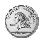 Liberty Monnaie de 25€ 2 Oz Argent