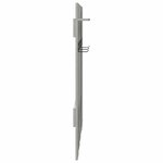 vidaXL Porte-manteau mural Montage mural Gris Béton 100 x 10 x 100 cm