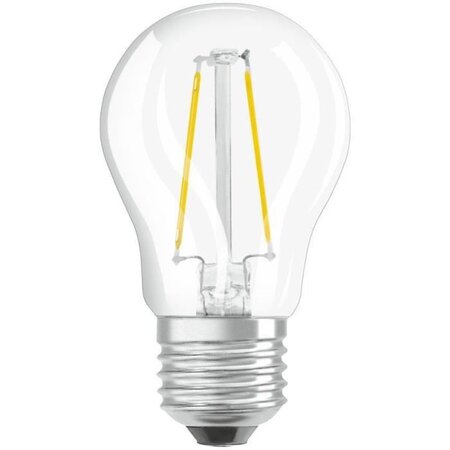 Osram ampoule led sphérique clair filament  4w=40 e27 chaud