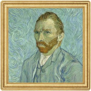 Pièce de monnaie en Argent 1 Dollar g 62.2 (2 oz) Millésime 2023 Self Portrait Van Gogh SELF PORTRAIT
