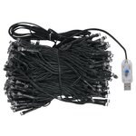 Vidaxl sapin de noël artificiel led et flocons de neige 240 cm pvc pe