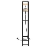 vidaXL Tête de lit avec étagère Chêne sonoma 100 cm Bois d'ingénierie