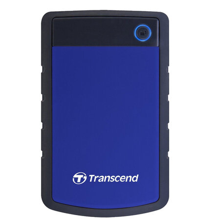 Dd ext. 2.5   transcend storejet 25h3 antichoc - 2to bleu