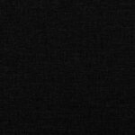 vidaXL Fauteuil inclinable Noir Tissu