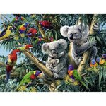 Puzzle 500 p - koalas dans l'arbre