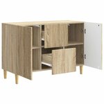 vidaXL Buffet Chêne Sonoma 89 x 34 5 x 60 cm Bois d'ingénierie