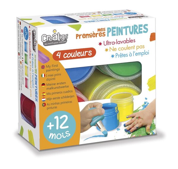 Mes Premieres Peintures 4 pots