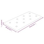 vidaXL Panneaux muraux 12 Pièces Cappuccino 60x30 cm Similicuir 2 16 m²