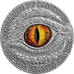 MYTHICAL HYDRA Dragonology 2 Once Argent Monnaie 2000 Francs Cameroon 2025