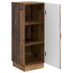 vidaXL Buffet Bois ancien 33 x 34 5 x 87 cm Bois d'ingénierie