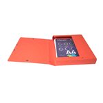 Boite De Classement Exabox Dos 40mm Carte Lustrée Scotten - A4 - Couleurs Assorties - X 10 - Exacompta